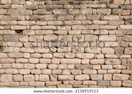 Old brick and stone wall