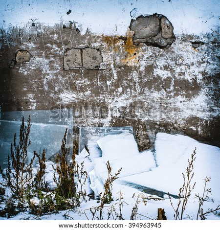 Similar – Image, Stock Photo ice monster Environment