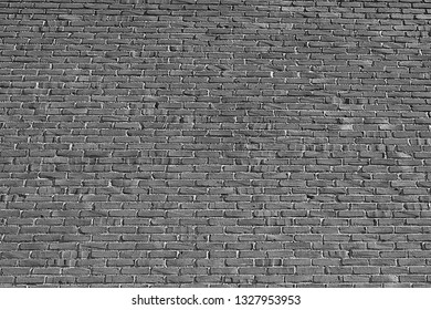 Old brick wall background.