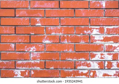 Old brick wall background. Shabby old red brick. - Shutterstock ID 1935243941