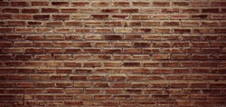 Old Brick Wall With Shadow Texture Can Be Use As Background 