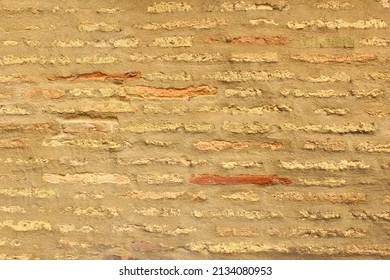 Old brick wall texture background stock photo 