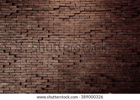 Old bricks wall for background.