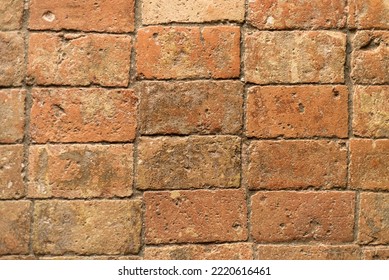 Old Brickwork Texture. Ancient Brick Wall