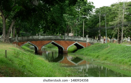 Old Bridge in Ayutthaya, Thailand