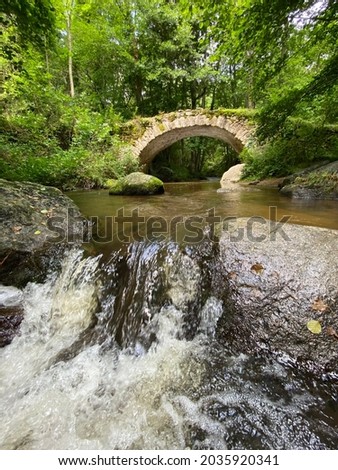 Similar – Running water and bridge