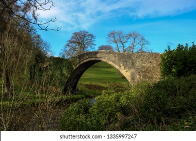 Old Brig O Doon At Alloway Ayr Scotland