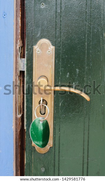 Old Broken Door Lock Handle Key Stock Photo Edit Now 1429581776