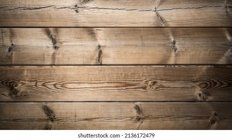 Old brown rustic dark grunge wooden timber wall or floor or table texture - wood background banner	 - Shutterstock ID 2136172479