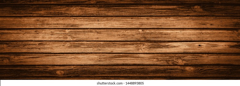 старая коричневая деревенская темная деревянная текстура - деревянный фон панорама длинный баннер