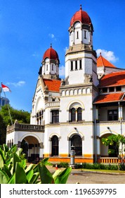 An old building called "LAWANG SEWU" in the city of Semarang, Central Java - Indonesia
