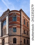 Old building, classical architecture, bricks