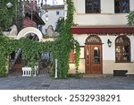 Old building detail in Kazimierz, Krakow