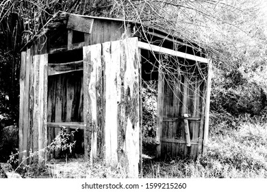 Old Building In The Middle Of Nowhere