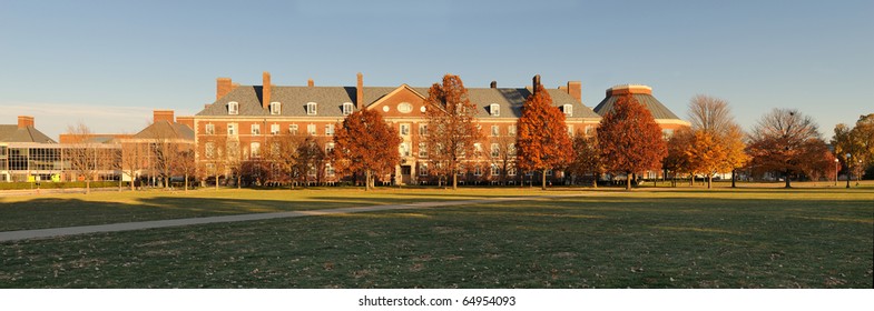 Old Building On The Campus Of The University Of Illinois At Urbana-Champaign