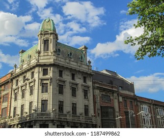 Old building on the corner