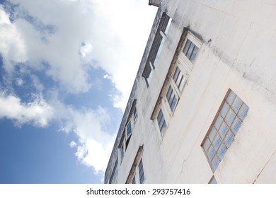 old building with sky background.