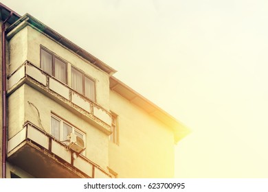 Old building in the sunlight