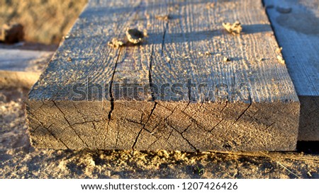 old building timber dity close up