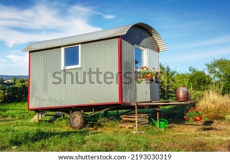 Similar – Image, Stock Photo pendant Trailer