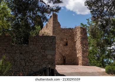 Old Buildings In The Costa Brava Town Of Sant Martí De Empuries