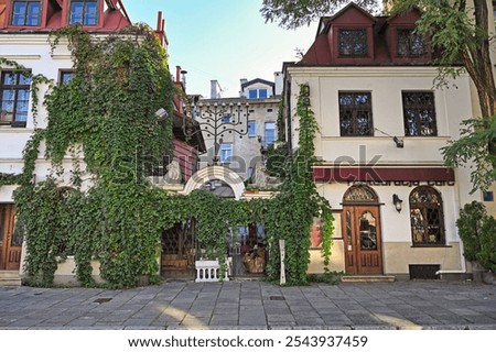 Old buildings in Kazimierz, Krakow's Jewish quarter,Poland