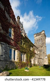 Old buildings in University of Toronto, early fall