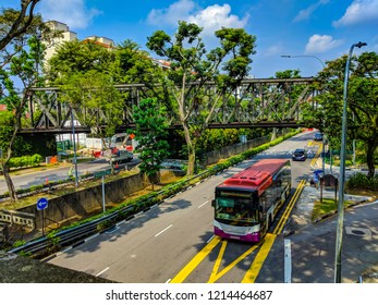 Old Bukit Timah Railway Bridge Along Dunearn Road, Singapore