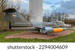Old Bundeswehr fighter plane Starfight 