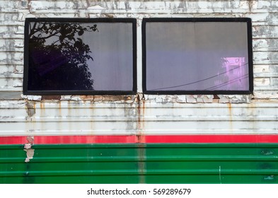 Old Bus Window