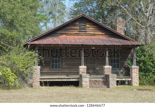 Old Cabin Southern Countryside South Carolina Buildings