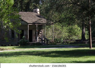 Old Cajun House In Longfellow-Evangeline State Historic Site, Louisiane