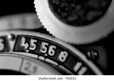 Old camera closeup