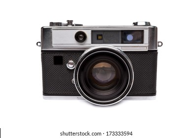 Old Camera Isolated