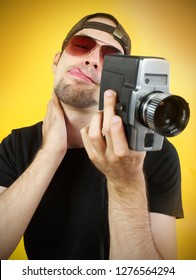 Old camera operator