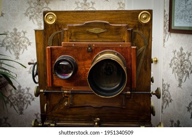 Old camera and sharp lens