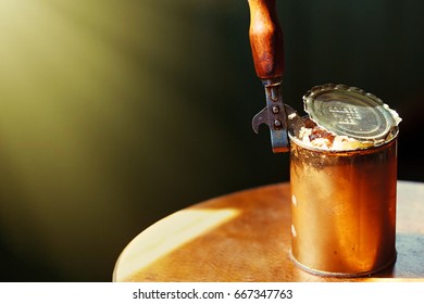 The Old Can Opener And The Bank Of Stew