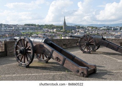 Old Cannons In Londonderry