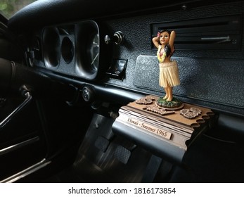 Old Car Dashboard Hawaii Souvenir