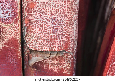 Old Car Paint Has Cracks Rust Stock Photo 2149602237 | Shutterstock