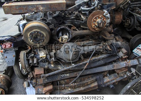 old car spare parts in thailand