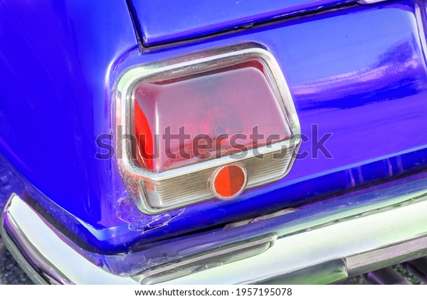 Old car tail light (brake
light)
