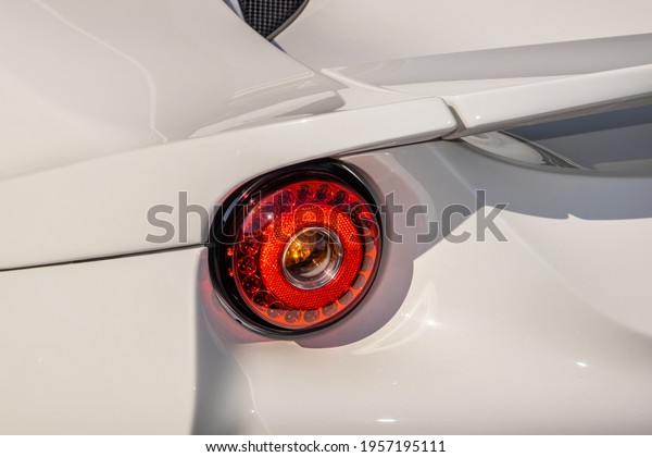 Old car tail light (brake\
light)