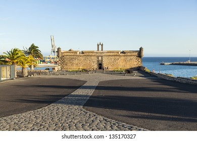 Old Castillo De San Jose In Arrecife