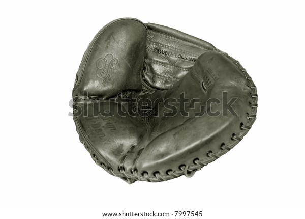 old catchers mitt