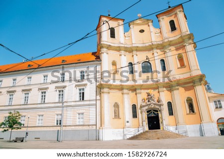 Old Cathedral of Saint John of Matha and Saint Felix of Valois in Bratislava, Slovakia