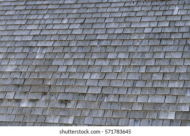 Old Cedar Shake Barn Roof