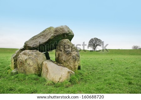 Old celtic megalith