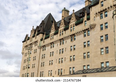 Old Chateau Laurier Hotel Building In Ottawa, Ontario, Canada