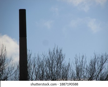 The Old Chimney At Auckland Hospital, New Zealand